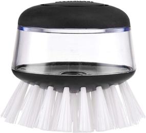 img 3 attached to Farberware Soap Dispensing Brush Black