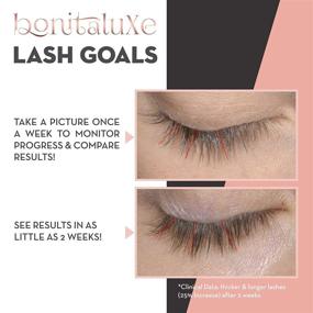 img 1 attached to 💫 Bonitaluxe Eyelash Growth Serum: Enhance Lashes & Eyebrows with Brow Growth Serum 7.4 ml