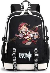 img 2 attached to Joyee Genshin Cosplay Backpack Charging Backpacks