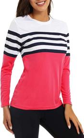 img 2 attached to KINGFEN Lightweight Crewneck Moisture Sweatshirt Women's Clothing and Swimsuits & Cover Ups