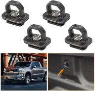 🔒 kiwi master tie down anchors for chevy silverado/sierra and colorado/canyon truck beds (2007-2021/2015-2021) logo