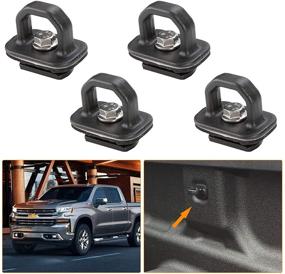 img 4 attached to 🔒 Крепежные якоря Kiwi Master для грузовиков Chevy Silverado/Sierra и Colorado/Canyon (2007-2021/2015-2021)