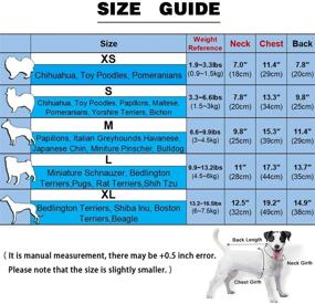 img 3 attached to Paw-fect Pet Attire: Dog Shirts 3pcs Puppy Vest T-Shirt Sleeveless Costumes for Small to Extra Small Dogs and Cats