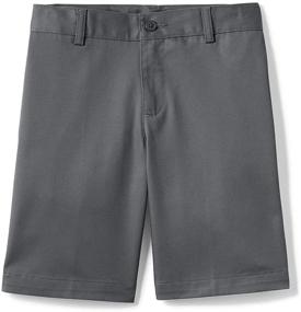 img 3 attached to 👖 Boys' School Uniform Shorts by Lands End - Ideal Clothing in Shorts