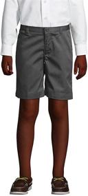 img 1 attached to 👖 Boys' School Uniform Shorts by Lands End - Ideal Clothing in Shorts
