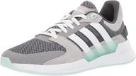 adidas womens run90s running white women's shoes logo