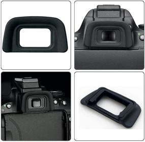 img 3 attached to Enhance Your Nikon D5200 Experience: D5200 DK-20 Viewfinder Eyepiece and Camera Level Set [2 Packs]