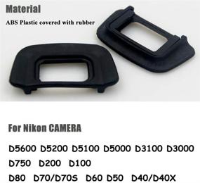 img 2 attached to Enhance Your Nikon D5200 Experience: D5200 DK-20 Viewfinder Eyepiece and Camera Level Set [2 Packs]