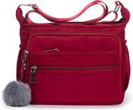 women's multicolor shoulder handbag messenger - handbags & wallets for shoulder bags logo