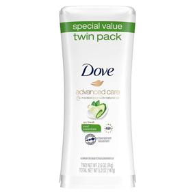 img 4 attached to Dove go fresh Antiperspirant Deodorant, Cool Essentials 2.6 oz, Twin Pack: Stay Fresh and Dry All Day!