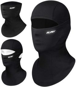 img 4 attached to 🏍️ ILM Motorcycle Balaclava Face Mask: The Perfect Headgear for Skiing, Snowboarding, Cycling, and Work - Unisex Design for Men and Women