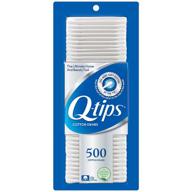 🌼 375 count q-tips cotton swabs: original 100% cotton swabs for hygiene and beauty care logo