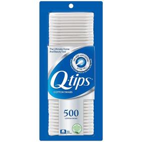 img 4 attached to 🌼 375 Count Q-tips Cotton Swabs: Original 100% Cotton Swabs for Hygiene and Beauty Care