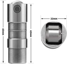 img 2 attached to High Performance DEFEND INDUST Hydraulic Roller Lifters & 4 Guides Set16 LS7 LS2 16 for GM Chevy 5.3 5.7 6.0L 12499225 HL124