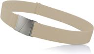 invisible yet stylish: the black men's accessories and belts show invisible elastic belt logo