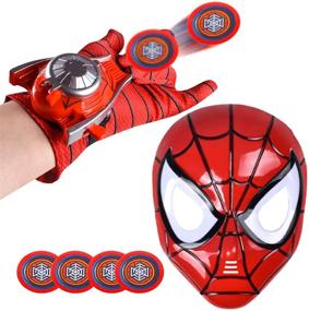 img 4 attached to 🦸 Ultimate Kids Superhero LED Mask for Endless Fun and Compatibility