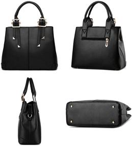 img 1 attached to 👜 Stylish JHVYF Leather Women's Handbags & Wallets: Perfect Crossbody Shoulder Bags for Extra Storage!