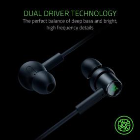img 2 attached to 🎧 Razer Hammerhead ANC USB-C Earbuds: Custom-Tuned Dual-Driver DAC Technology - In-Line Mic & Volume Control - Aluminum Frame - Braided Cable - Matte Black
