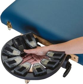 img 3 attached to 🧖 EARTHLITE Self-Adjusting Massage Table Face Cradle with Luxurious Strata Face Pillow - Enhancing Massage Platform (NEW MODEL)