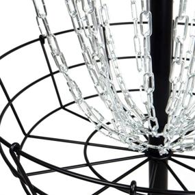 img 1 attached to 🥏 Ultimate Disc Golf Experience: MVP Black Hole Lite 24-Chain Basket Target