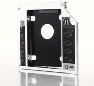 enhance storage capacity: dy-tech 2nd hard drive hdd ssd caddy for imac 20 21.5 27 inch 2009 2010 2011 early late logo