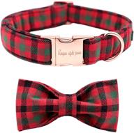 spring-inspired print dog collar with bowtie – perfect gift for small, medium, large dogs! logo