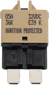 img 3 attached to GLOSO E39 Manual (T3) Reset Low Profile 🔌 ATC/ATO Circuit Breakers - 5A, 1 Pack - Enhanced SEO