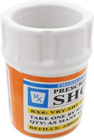 img 1 attached to 💊 Prescription Pill Bottle Shot Glass - Unique Funny Novelty 2 oz. RX Prescription - 1 Shot Glass Set: Must-Have for Your Bar!