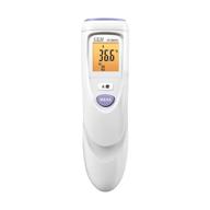 🌡️ cem dt-8807h: advanced infrared forehead thermometer for adults and kids - accurate non-contact medical thermometer with fever indicator logo