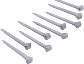 img 1 attached to High-Quality Steel 2 Inch Horseshoe Nails Box - Pack of 100 for Superior Horse Hoof Care