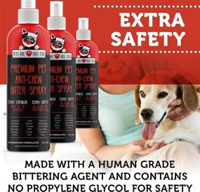 img 1 attached to 🐶 No Chew Bitter Spray: Effective Anti Chew Dog Training Spray - Stop Chewing and Licking with Pet Deterrent - Safe for Pets and Furniture - Get 1 or 3 Bottles Now!