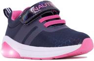 nautica flashing athletic lights navy honeycomb 11 logo