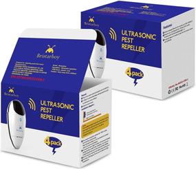 img 2 attached to 🐜 Bristarboy Ultrasonic Pest Repeller 4 Packs: Ultimate Indoor Pest Control Solution for Basement, Warehouse, Bedroom, Garage