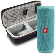 🔊 jbl flip 5 teal bundle: водонепроницаемая портативная акустика с защитным чехлом. логотип