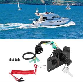 img 3 attached to 🚤 Автоаль YAMAHA для яхт 704-82570-12-00, 12V сборка панели с одним ключом