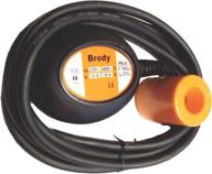🌊 brody automatic float switch: reliable water tank level sensor with on/off control & 10' cable for sump pump efficiency logo