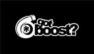 наклейка "boost" для грузовиков и ноутбуков kcd617 логотип