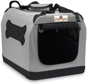 img 4 attached to 🐾 Versatile Pet Portable Crate: Ideal for Travel, Home, and Outdoor Use - Fits Dogs, Cats, and Puppies - Complete with Convenient Carrying Case