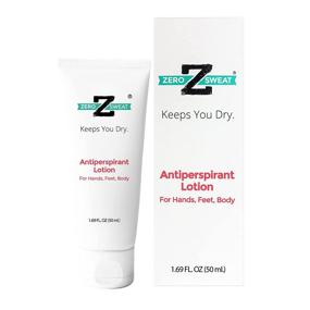 img 4 attached to 👍 ZeroSweat Antiperspirant 20% Deodorant Lotion: Effective Clinical Strength Hyperhidrosis Treatment for Reduced Face and Body Sweating