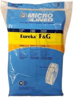 premium dvc replacement 456705 eureka f&g microlined paper bag - vacuum cleaner bags (10 pack), made in the usa for a clean and fresh home логотип