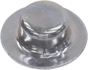 img 1 attached to 🔩 Hillman 8989 Zinc Axle Cap Nuts (1/2") - Pack of 2: High-quality and Durable Automotive Hardware