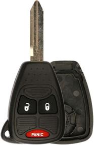 img 2 attached to 🔑 KeylessOption OHT692427AA Car Key Fob Shell Replacement - Just the Case Keyless Entry Remote Control