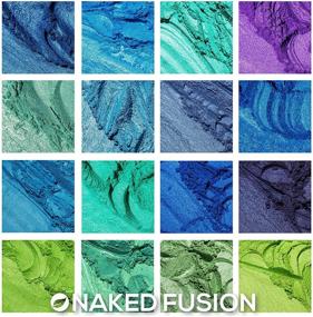 img 3 attached to 🎨 Красящий пигмент для эпоксидной смолы: Мика-пудра - NAKED FUSION 50 цветной набор - МЕГА 250г / 8,82 унции. Нетоксичный - Яркий выбор цветов для эпоксидной смолы, искусства, ремесел, производства мыла, окраски бомб для ванны и слизи.