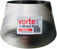 🔥 vortex small (in) direct cooking charcoal grill bbq accessory cone 18.5 22.5 - stainless steel - usa made - genuine sm size - ideal for weber smokey mountain wsm logo