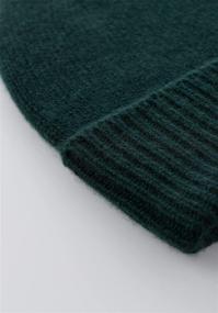 img 1 attached to Soft & Stretchy Ribbed Cashmere Beanie for Women by Style Republic - Warm Winter Hat with Ribbed Edge