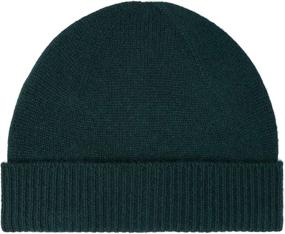 img 2 attached to Soft & Stretchy Ribbed Cashmere Beanie for Women by Style Republic - Warm Winter Hat with Ribbed Edge