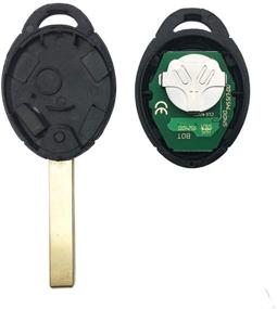 img 3 attached to Брелок безключевого доступа для автомобиля Keyless Entry Remote Control Car Key для Mini Cooper 2005 2006 2007 - 315/433 МГц ID44 Remote Key