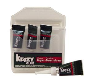 img 3 attached to 🔒 Krazy Glue KG58248SN Purpose Singles: Strong 0.5 oz. Tubes, Multicolor, 4 Count - Reliable Adhesive Solution