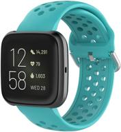 пайлеби браслеты совместимы с fitbit versa/versa 2/fitbit versa lite для женщин и мужчин логотип