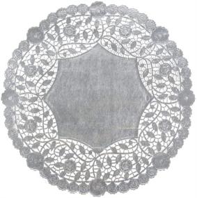 img 4 attached to Medallion Doilies Silver 8 12